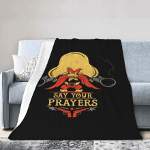 Yosemite Sam plush throw blanket 50x60 inches