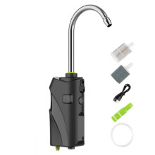 Outdoor Fishing Air Pump with USB Sensor and LED Light
