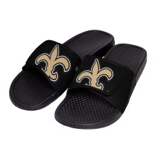 FOCO NFL New Orleans Saints Unisex Big Logo Slide, New Orleans Saints, Klein