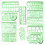 Geometric Drawing Stencils L and T Shapes 12 pcs 1