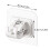 Wileqep curtain rod brackets self-adhesive 2 pcs 8