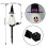 HBASD Solar Ghost Pathway Lights 18.11in Waterproof 2