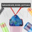Kitchen drawstring garbage bags 5-gallon 5 pcs 1