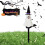HBASD Solar Ghost Pathway Lights 18.11in Waterproof 7