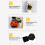 HBASD Solar Ghost Pathway Lights 18.11in Waterproof 8