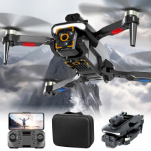 LYUCRAZ Racing Drone with Camera Brushless Motor Black