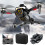 LYUCRAZ Racing Drone with Camera Brushless Motor Black 1