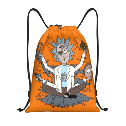 Rick and Morty Drawstring Bag Unisex Small