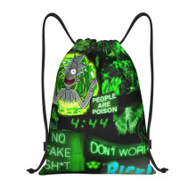 Rick and Morty drawstring bag unisex small