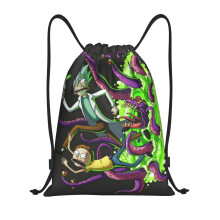 Rick and Morty Drawstring Bag Unisex Small