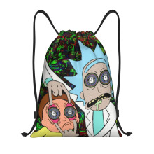 Rick and Morty Drawstring Bag Unisex Medium