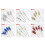 Artificial Glitter Berry Stem 12 PCS Gold Silver 4