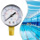 Hayward Sand Pool Filter Bottom Mount Pressure Gauge 60 PSI 3