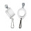 Luxsea flagpole ring 1-inch diameter rotating mount 2-pack 1