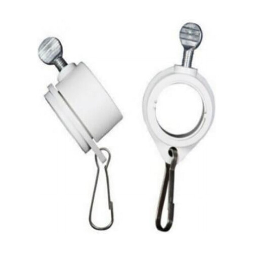 Luxsea flagpole ring 1-inch diameter rotating mount 2-pack