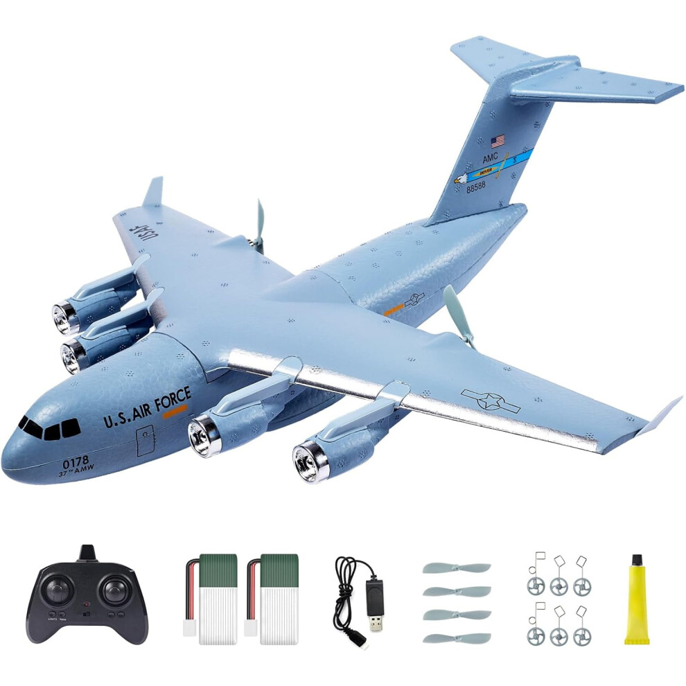 Rc Airplane C-17 2.4Ghz 2Ch Rtr With 6-Axis Gyro 9370362081223