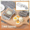 Wileqep Egg Cutter Stainless Steel 20-Piece 6