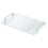 Rectangular serving tray with handles 1 piece 1