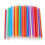 Wileqep smoothie straws multi-color 100 pcs 0.43" x 9.45" 7