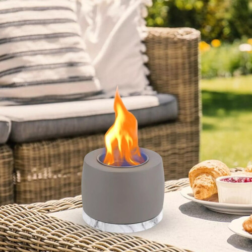 Desk Fireplace Bioethanol Combustion Chamber Set 2