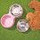 HBASD dog double bowl stainless steel pink 3