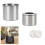 Desk Fireplace Bioethanol Combustion Chamber Set 5