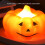 Halloween LED pumpkin nightlight battery operated 8