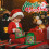 Christmas candy drawstring bag cartoon theme 12 pcs 6