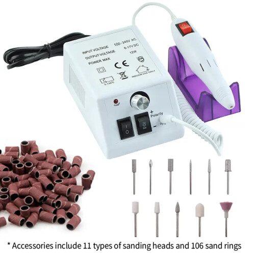 Electric Manicure Machine 20000 RPM with 11 Bits 2