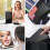 LED Makeup Mirror Portable Folding Tabletop Large 7