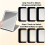 LED Makeup Mirror Portable Folding Tabletop Large 5
