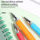 Mini WD40 retractable fine-tip pens for calligraphy and 4
