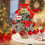 Red Mini Christmas Tree 24 inch with LED Lights and 7