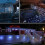 Solar String Lights Outdoor 33FT 100 LED 2-Pack 3