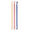 Tunisian crochet hook aluminum 6 pcs 8