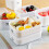 Plastic Rectangular Lunch Box Microwave Safe Refrigerator 4