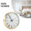 Quartz Clock Movement 70mm with Roman and Arabic Numerals 7
