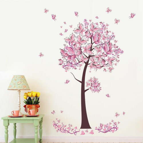 Butterfly Wall Decals Decorative Peel and Stick 12 Pack 1