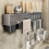 Wall-Mounted Kitchen Utensil Rack with Chopstick Holder, No 3