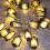 Mini kerosene-style string lights 20 ft 40 LED battery 6