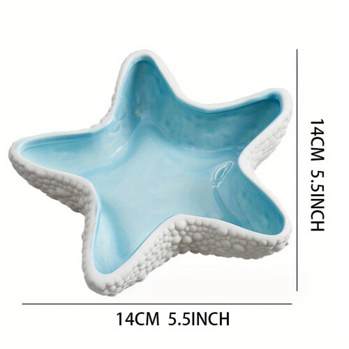 Jewellery Tray Conch Shell Starfish Design 1pc 2