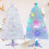 Pre-Lit Mini Christmas Tree 3ft Color-Changing LED 8