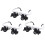 Head-Mounted Microscope Magnifier with LED Light 3 pcs 1