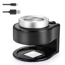 Jeweler's Loupe Magnifier 30X with 6 LED Lights