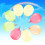 Colorful balloon whistle with blower set 12 pcs 7