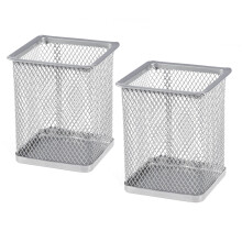 Pencil Holder Square Dispenser Classroom Organizer 2 Pcs