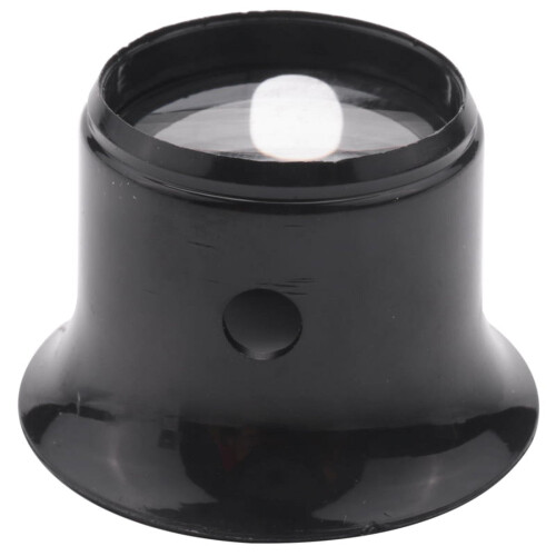 Watchmaker Loupe 10x Magnifying Lens Black
