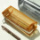 Clear Pen Pencil Case with Zipper Cosmetics Bag 5