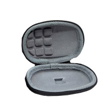 Qianheqian Mouse Storage Case Black Portable Shakeproof for