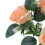 Artificial Rose Candle Ring 23cm for Pillar Candles 8